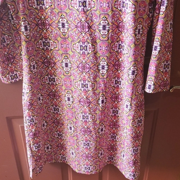 Lands' End Multicolor Long Sleeve Dress - Picture 8 of 10